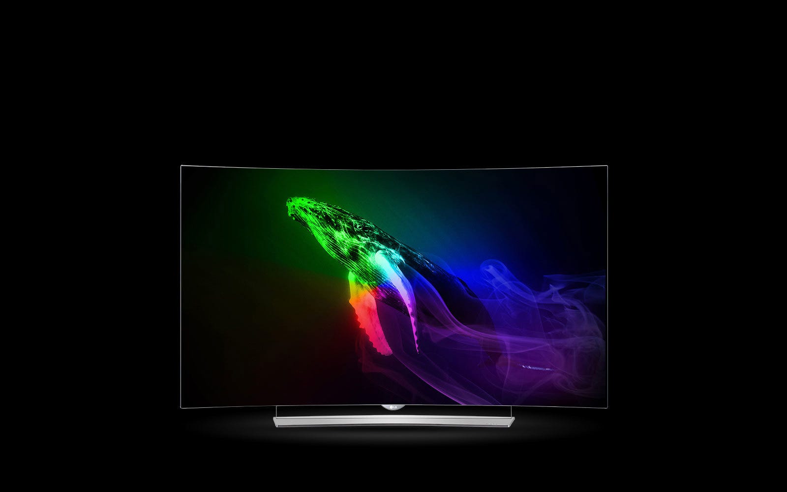 LG Curved OLED 4K Smart TV - 55